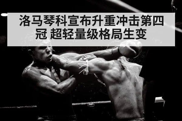 洛马琴科宣布升重冲击第四冠 超轻量级格局生变
