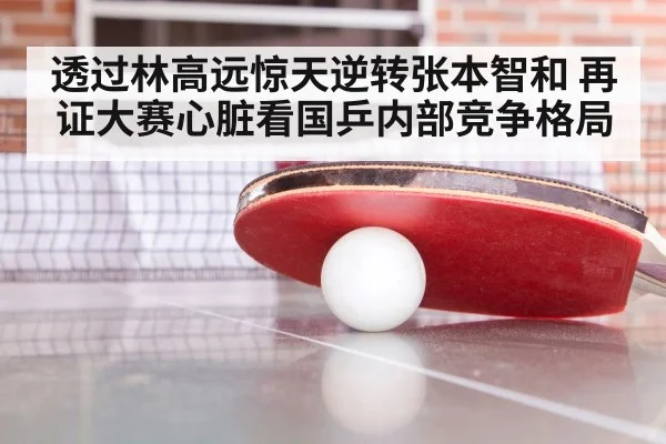 透过林高远惊天逆转张本智和 再证大赛心脏看国乒内部竞争格局